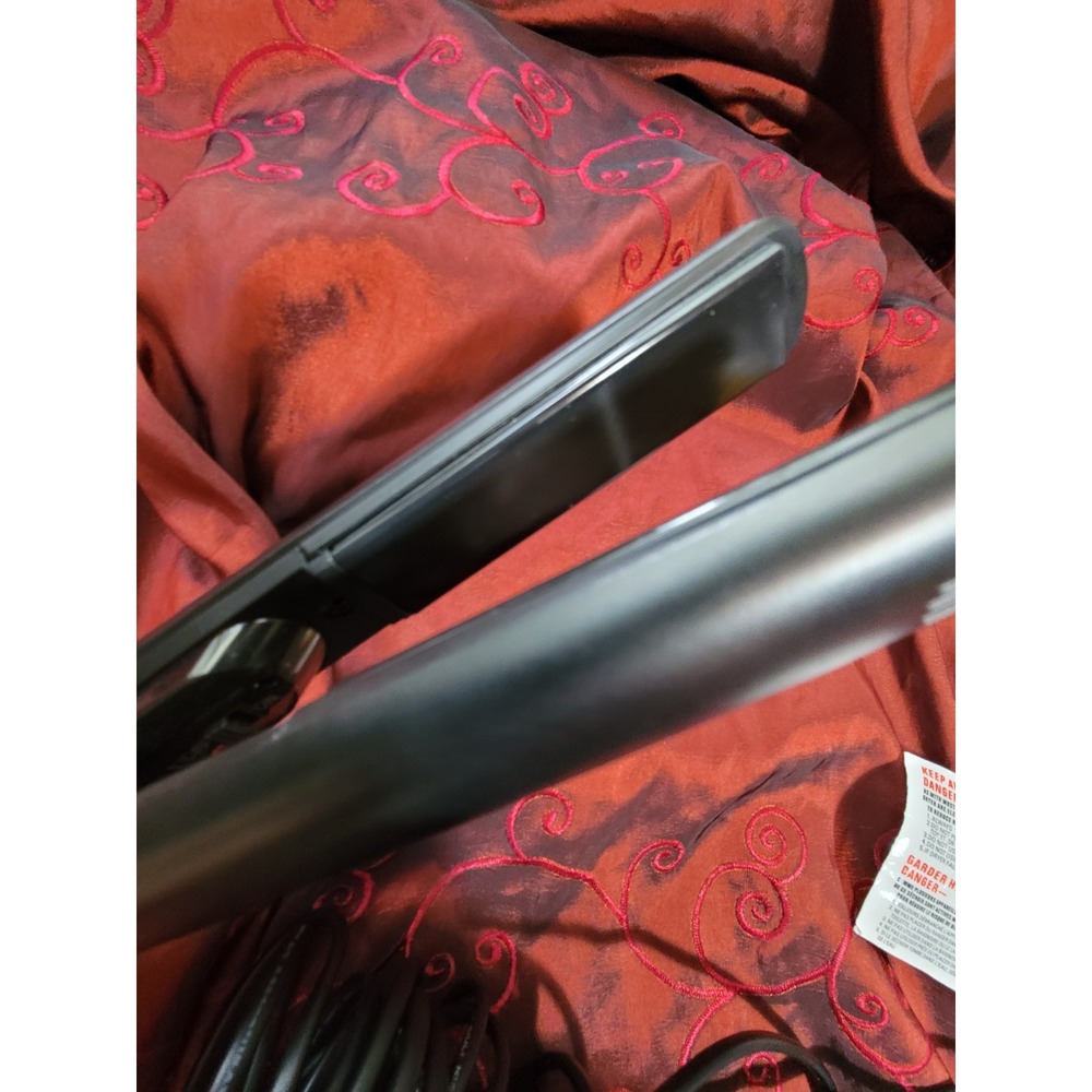 Fromm F8001 Elite Thermal 1" Professional Hair Straightener Flat Iron Black - Picture 4 of 7